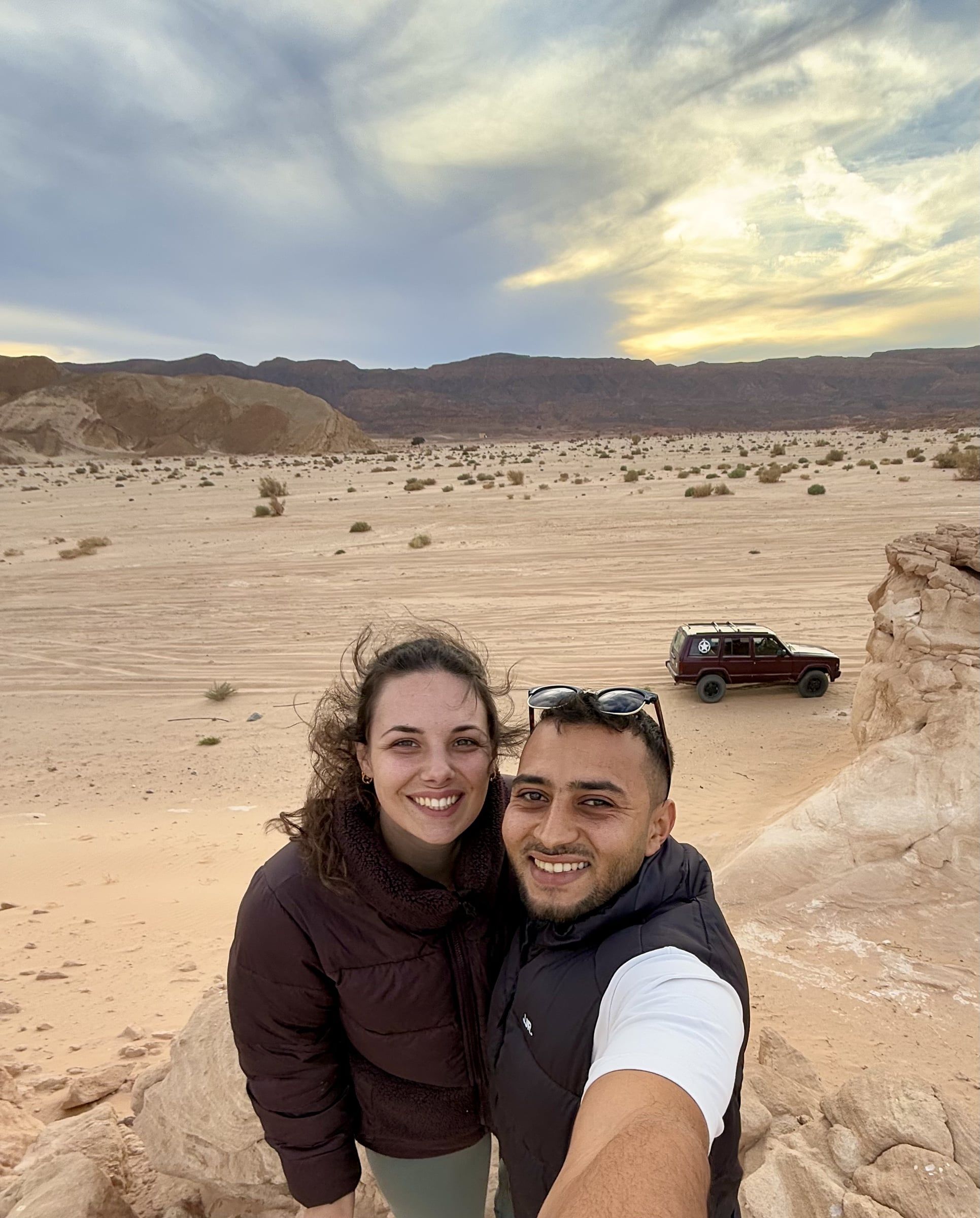 Ahmad and Eleanor, founders of Sea The Soul of Sinai